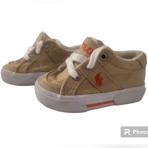 KIDS Polo by Ralph Lauren Boys Shoes Toddler Size 4 - Picture 1 of 3